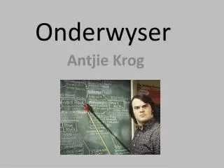 Onderwyser