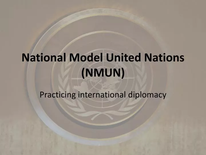 national model united nations nmun