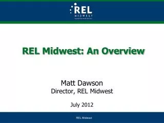 REL Midwest: An Overview