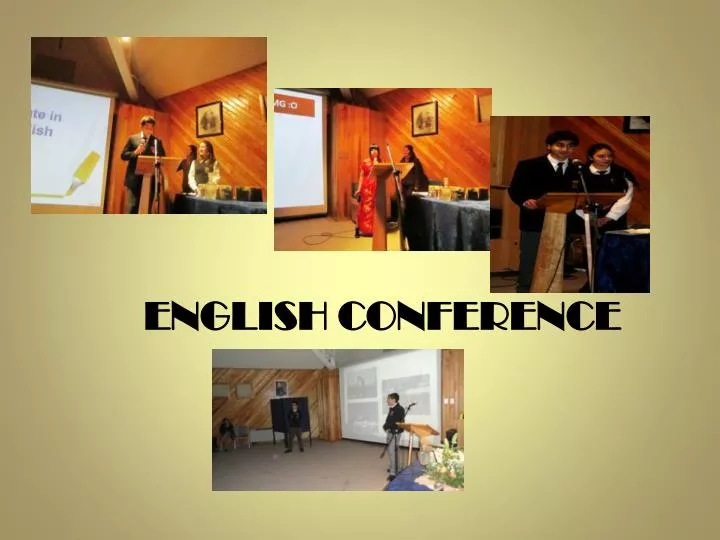 english conference
