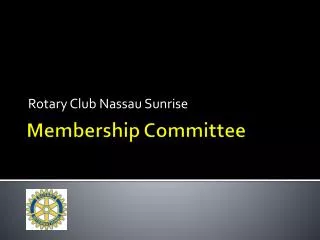 Membership Committee