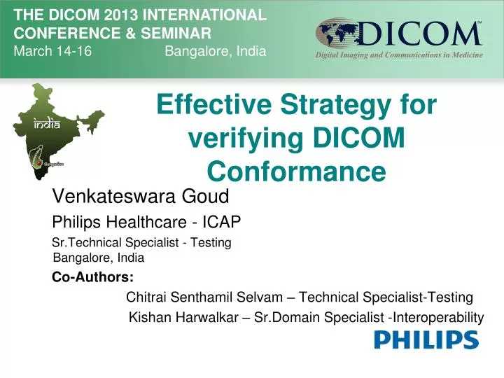 effective strategy for verifying dicom conformance