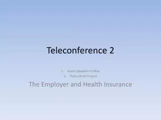 Teleconference 2