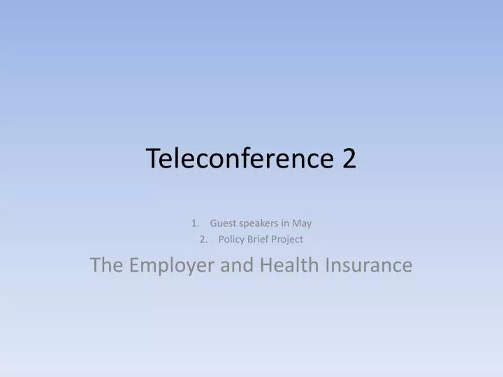 teleconference 2