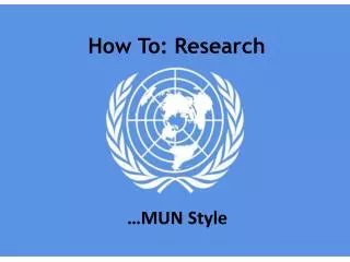 How To: Research