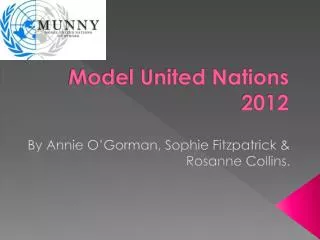 Model United Nations 2012