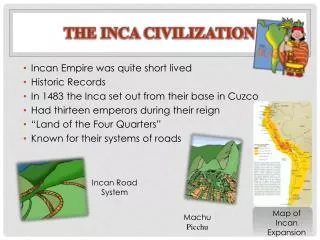 THE INCA CIVILIZATION