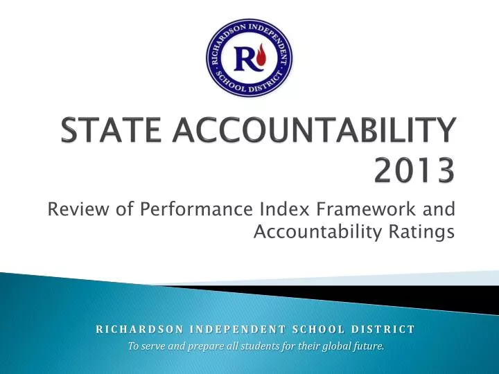 state accountability 2013