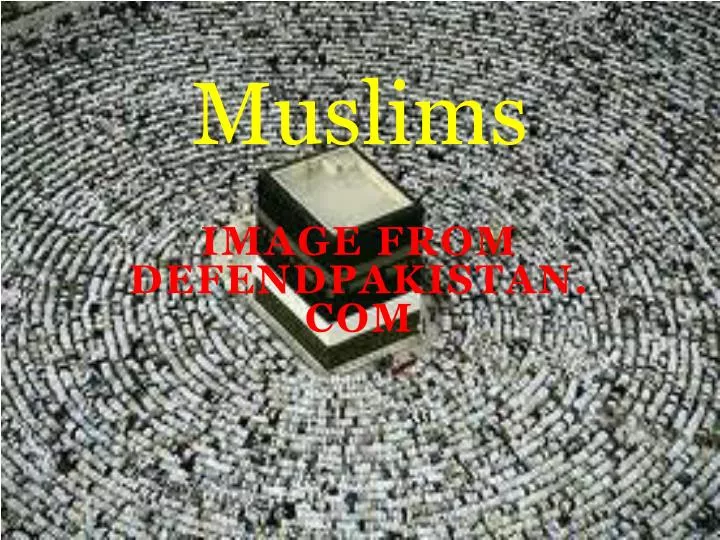 muslims