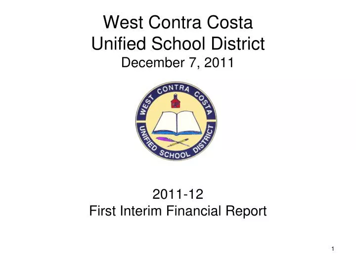 west contra costa unified school district december 7 2011