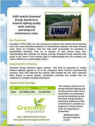 Call 1-855-476-5323 Today www.greenleafenergysolutions.net