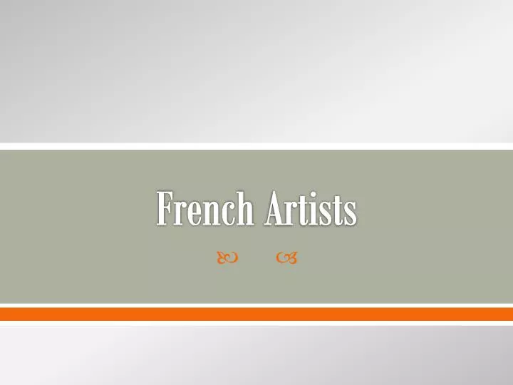 french artists