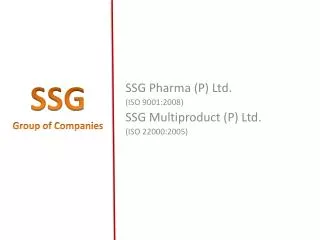 SSG Group of Companies