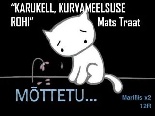 MÕTTETU...