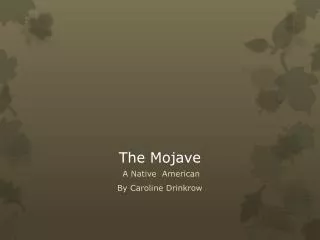 The Mojave