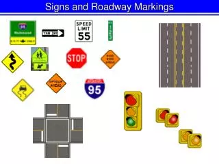 Signs and Roadway Markings