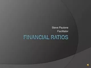 Financial Ratios