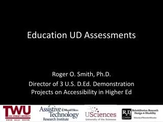 Education UD Assessments