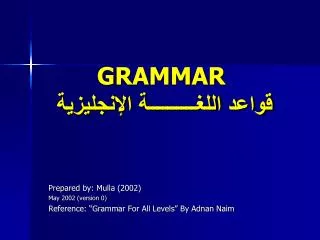 grammar