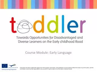 Course Module: Early Language