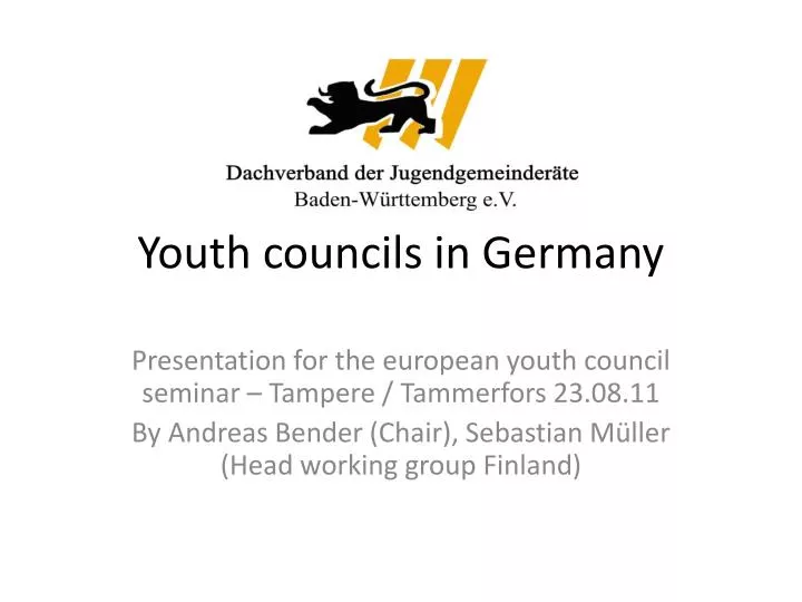 youth councils in germany