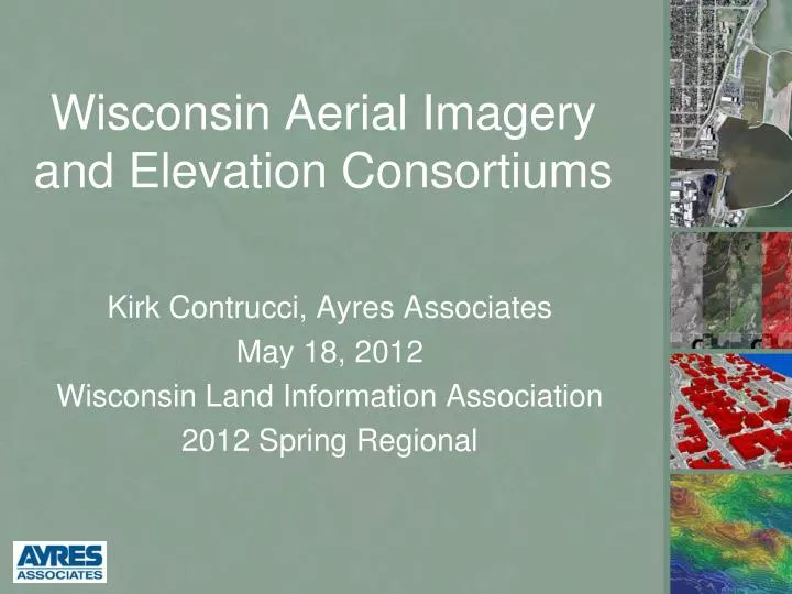 wisconsin aerial imagery and elevation consortiums