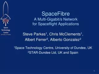 SpaceFibre A Multi-Gigabit/s Network for Spaceflight Applications
