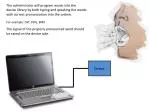 Smart Speech Recognition Device for Word Programming and Analysis - slide 1