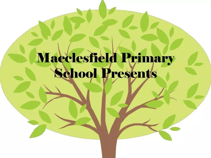 macclesfield primary school presents
