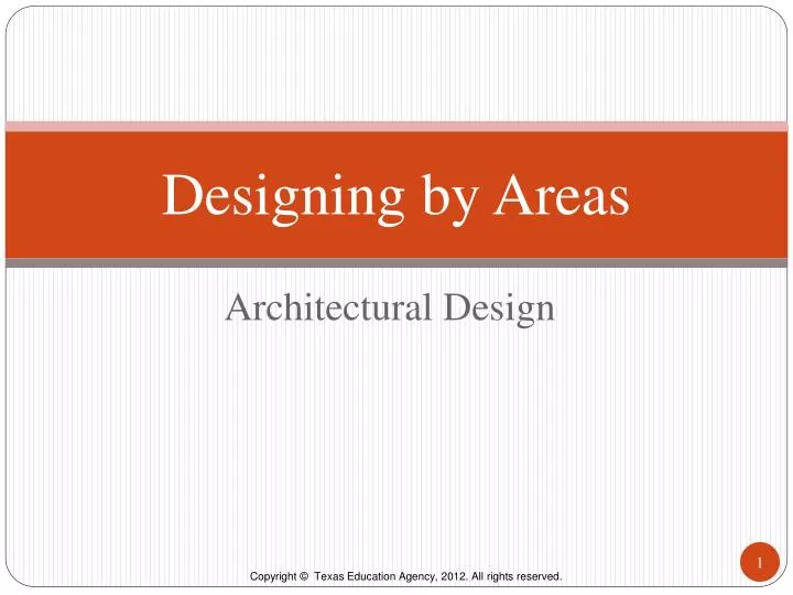 designing by areas