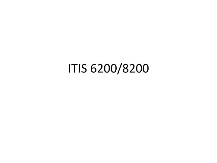 itis 6200 8200