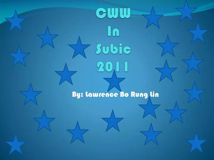 cww in subic 2011