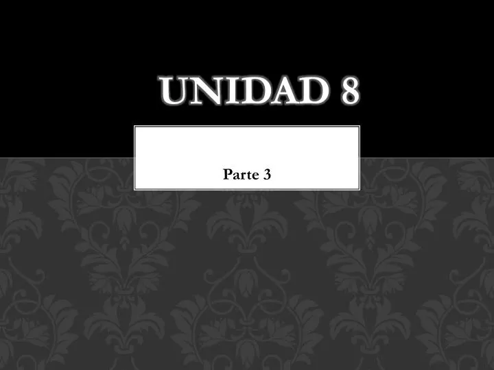 unidad 8