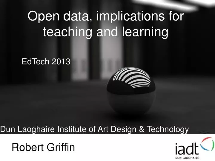 open data implications for teaching and learning