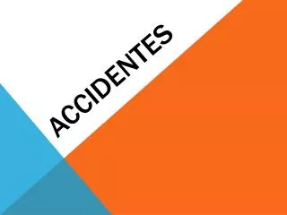 accidentes