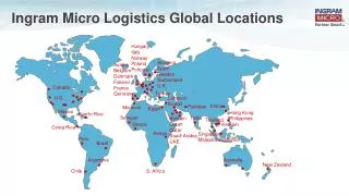 Ingram Micro Logistics Global Locations