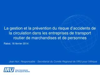 rabat 18 f vrier 2014