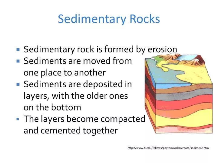 sedimentary rocks