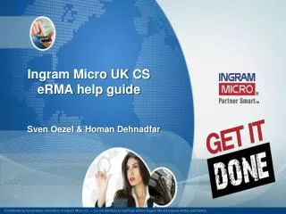 Ingram Micro UK CS eRMA help guide