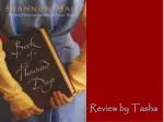 Review by Tasha - slide 1