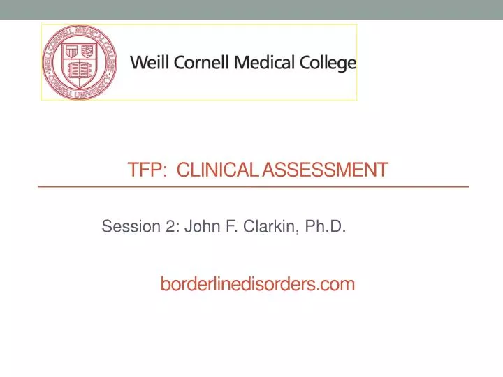 tfp clinical assessment borderlinedisorders com