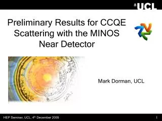 Preliminary Results for CCQE Scattering with the MINOS Near Detector