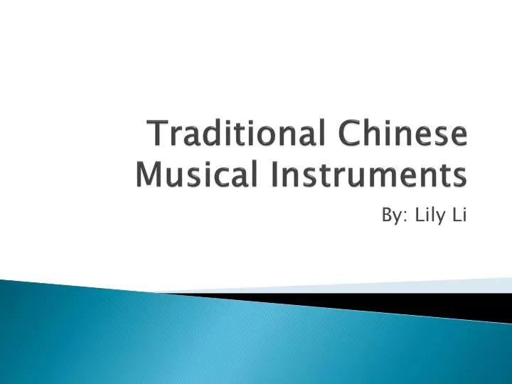 traditional chinese musical instruments