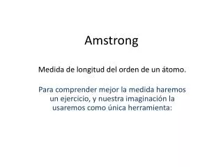 Amstrong