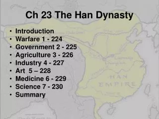 Ch 23 The Han Dynasty