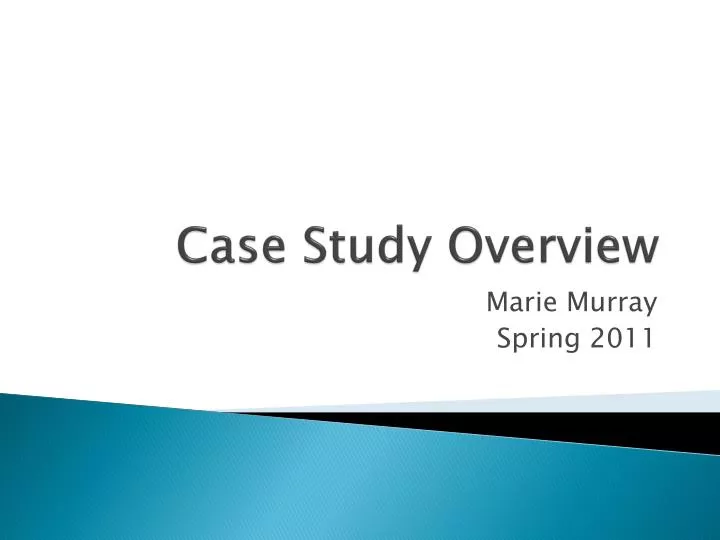 case study overview