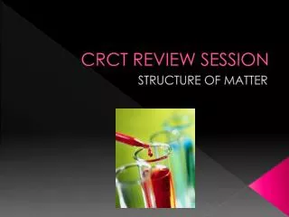 CRCT REVIEW SESSION