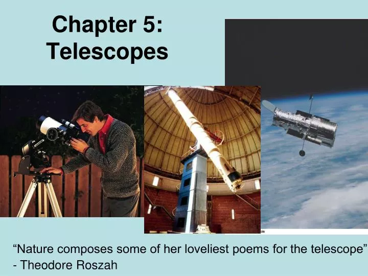 chapter 5 telescopes