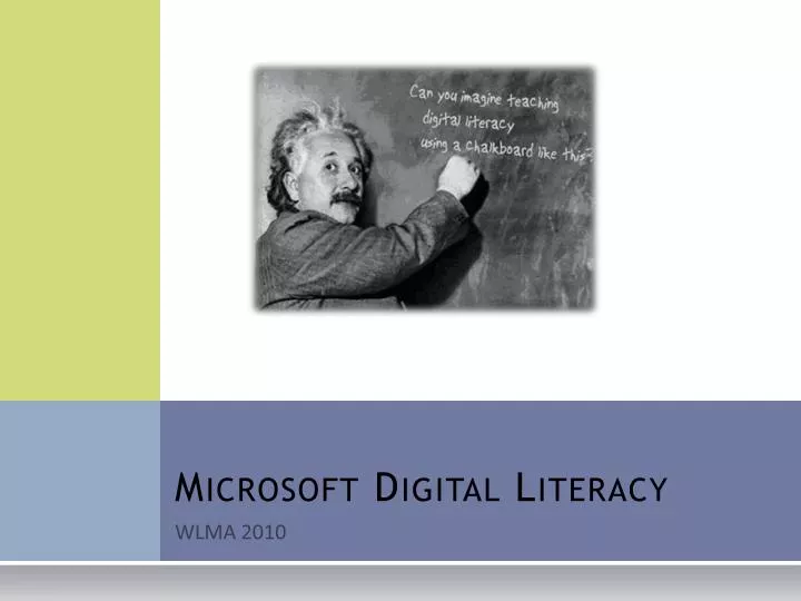 microsoft digital literacy