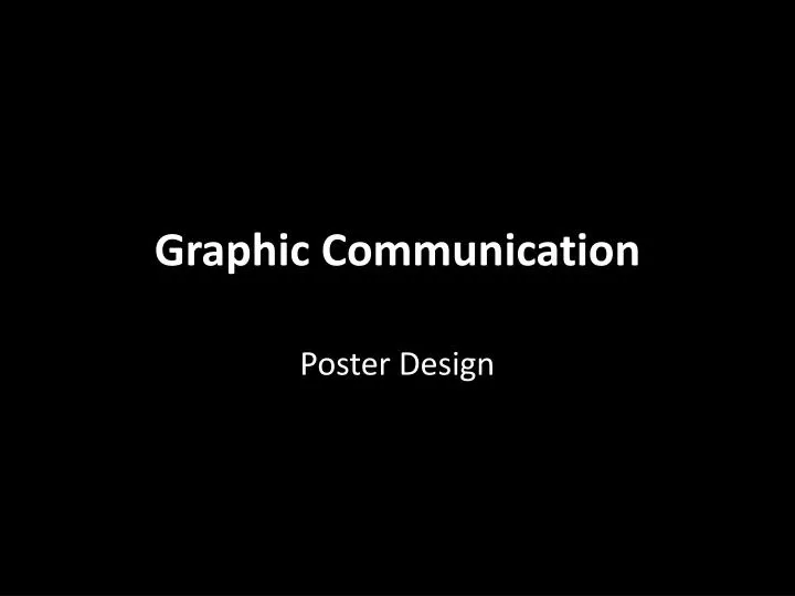 graphic communication